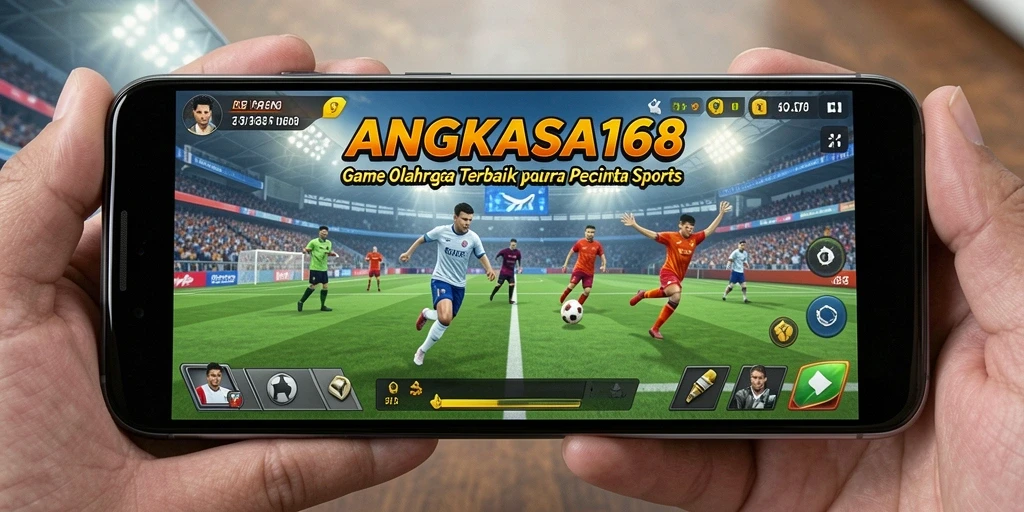 Tampilan gameplay olahraga yang seru dan menegangkan di ANGKASA168.