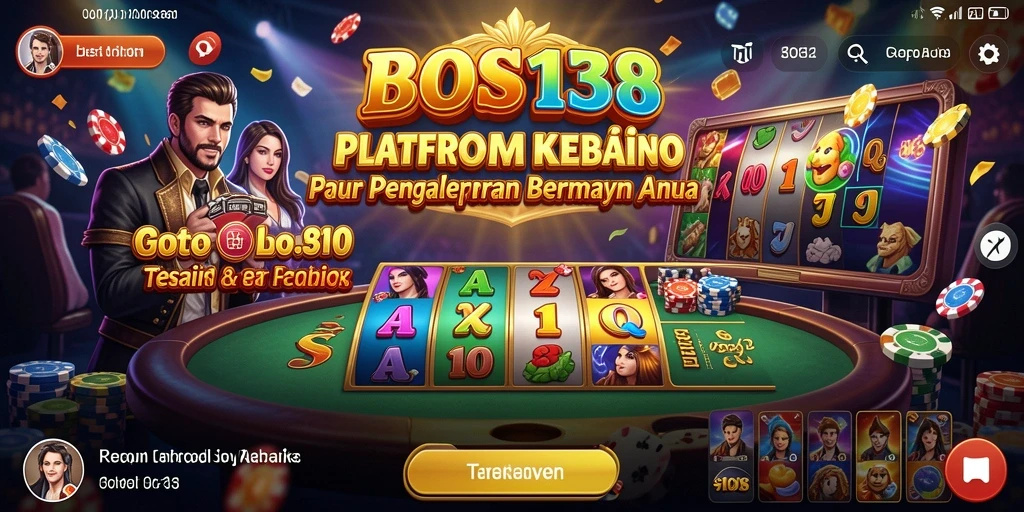 Tampilan gameplay menarik dari BOS138 yang memukau dan interaktif.