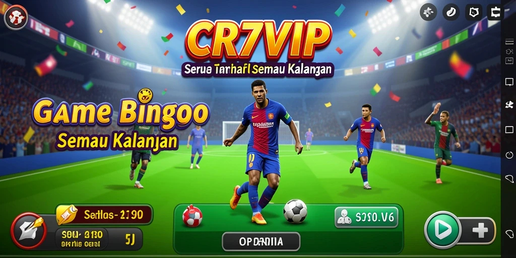Gameplay seru Bingo di CR7VIP dengan teman-teman.