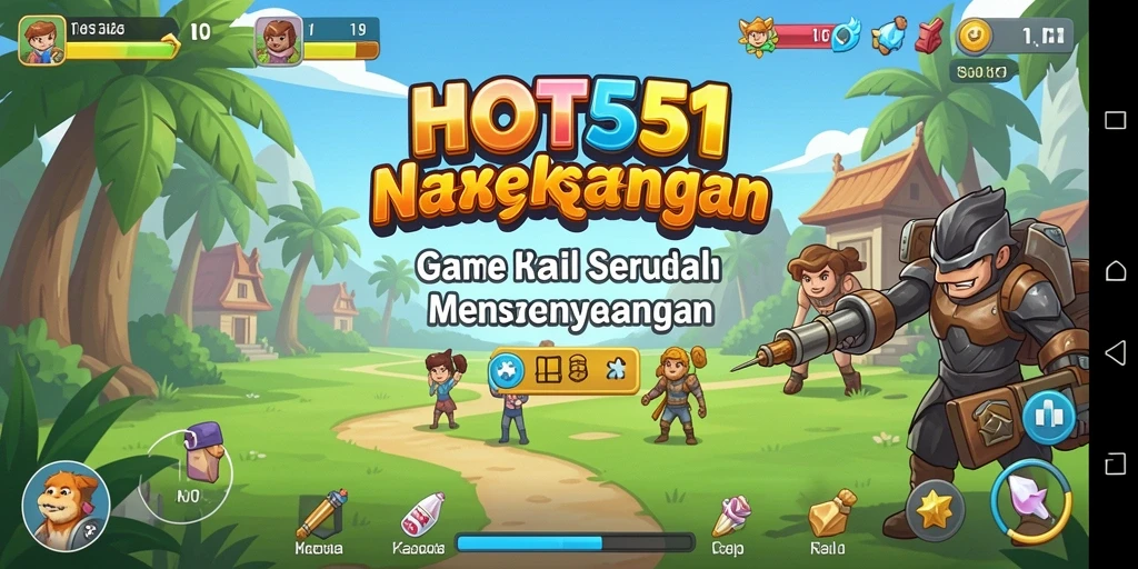 Gameplay HOT51 yang menarik dengan berbagai karakter dan tantangan.