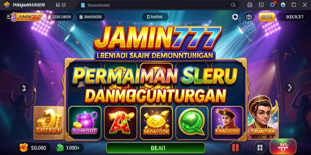 Tampilan gameplay seru dan menarik di JAMIN777 slot.