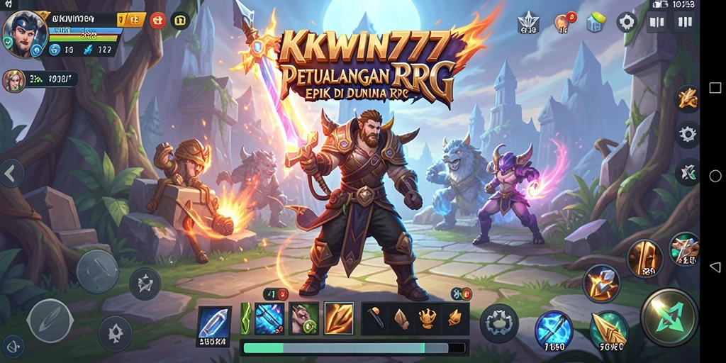 Tangkapan layar KKWIN777 menampilkan aksi berkelanjutan dalam petualangan RPG yang mengasyikkan.