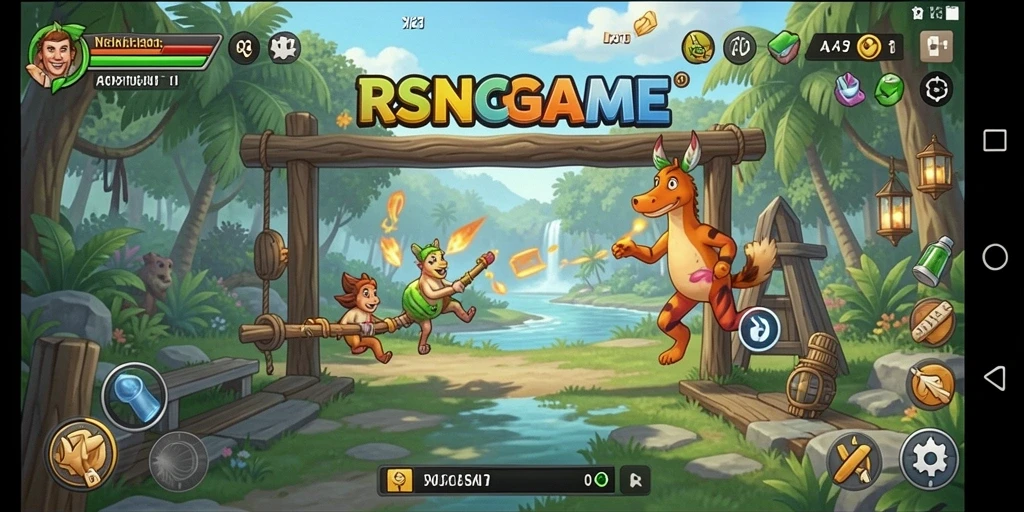 Tampilan gameplay menarik dari RSNGAME yang penuh kesenangan.